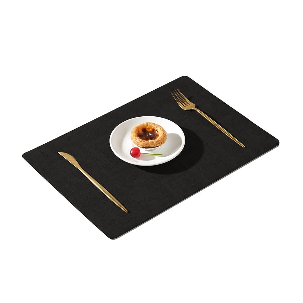 Double-Sided Leather Waterproof Dining Placemat