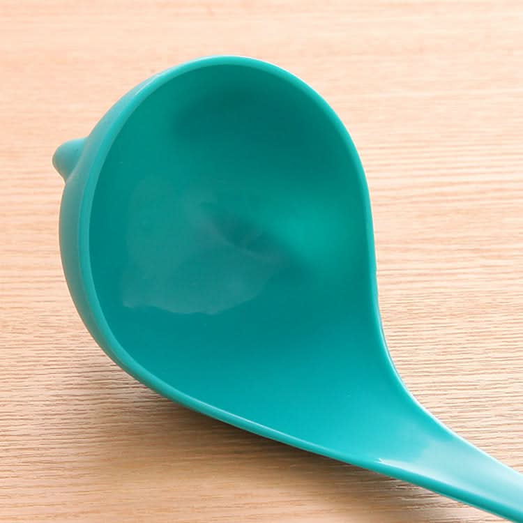 Water Monster Dinosaur Soup Spoon - Functional Plastic Ladle (Set of 3pcs.)