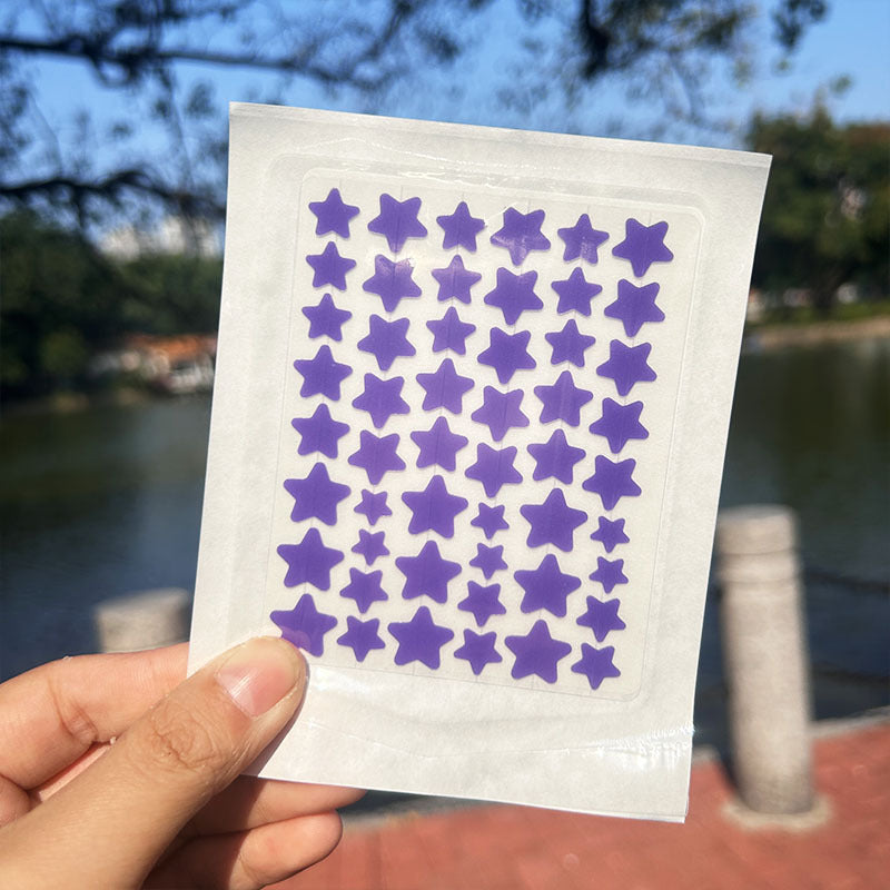 Star Acne Patches for Face – Hydrocolloid Blemish Treatment, Cute Star Shape (51-pieces)