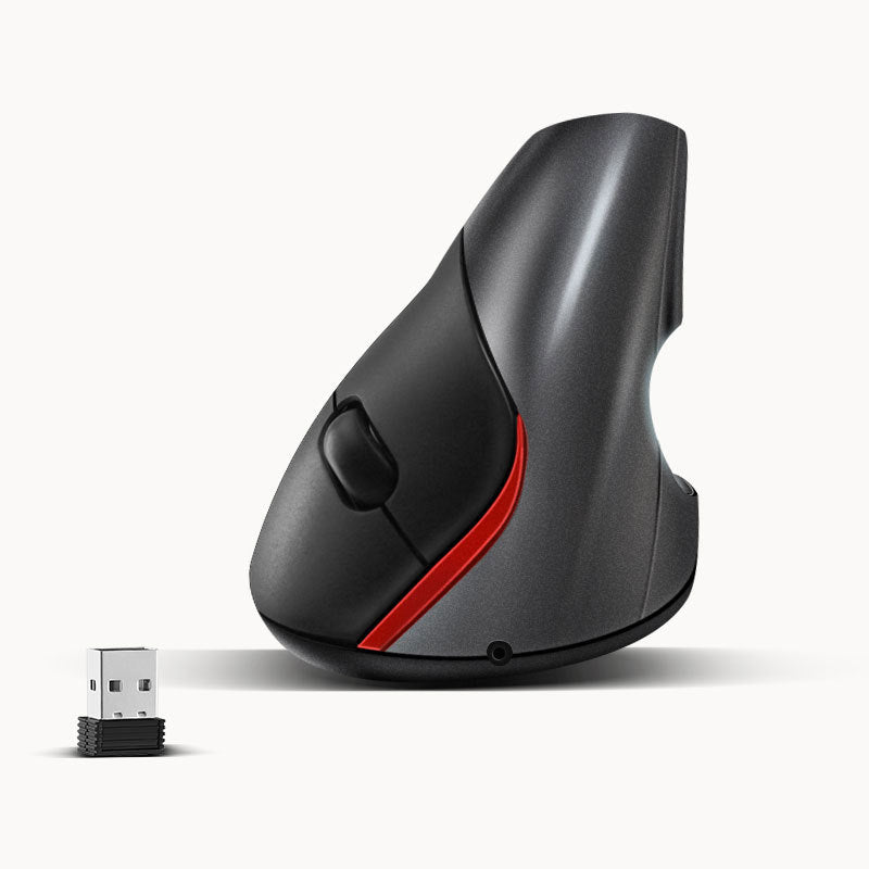 Wireless Vertical Ergonomic Mouse – 2.4G USB, 1600 DPI, Optical for Gaming & Office Use