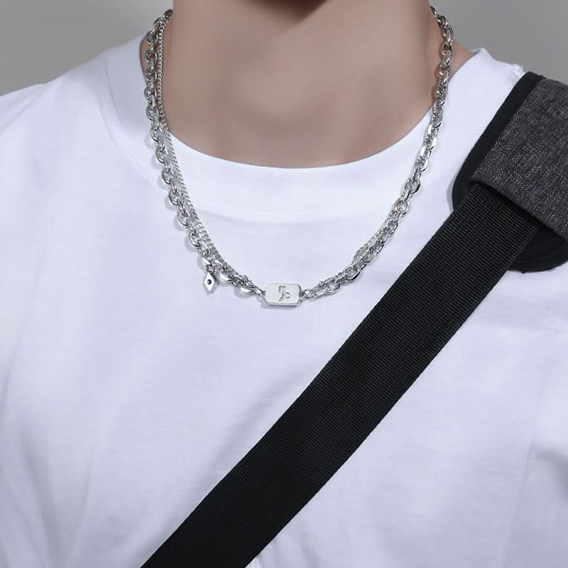 Men’s trendy Zodiac Necklace – Cuban Chain Jewelry