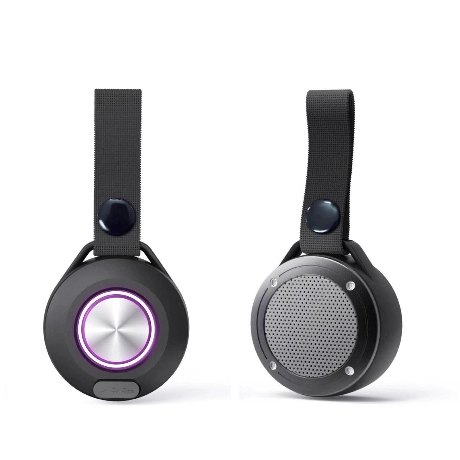 Portable Bluetooth Speaker with RGB Lights