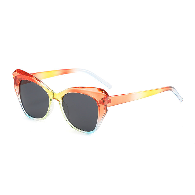 Women’s Colorful Butterfly Sunglasses – UV400 Full Frame Fashion Shades