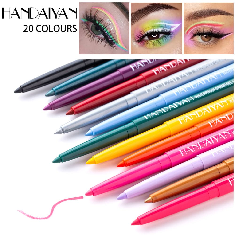 HANDAIYAN Waterproof Eyeliner Gel Pencil – Smudge-Proof Cream Gel Eyeliner