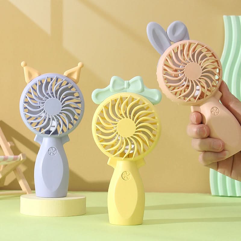 USB Rechargeable Mini Handheld Fan – Portable Electric Cooling Fan