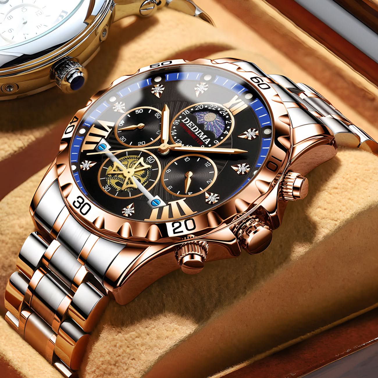 Men's Quartz Business Watch – Luminous Waterproof