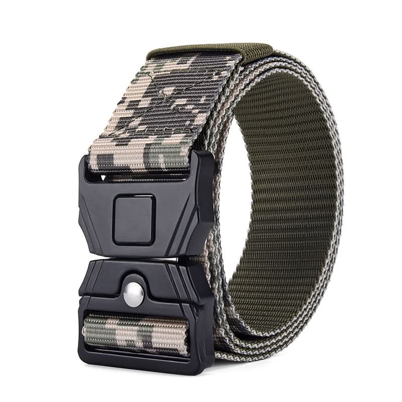 Men’s Tactical Nylon Belt – Durable Woven Design