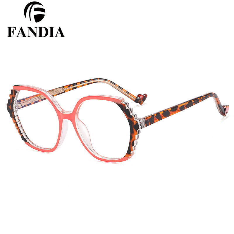 Women’s Oversized Alien Frame Glasses – Anti-Blue Light & UV Protection