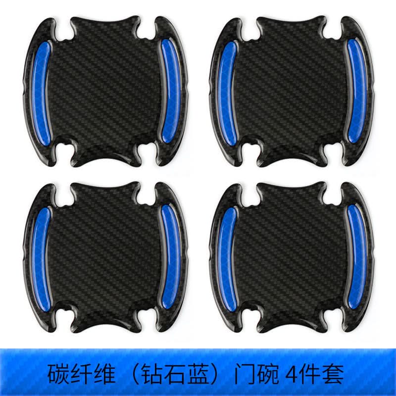 Carbon Fiber Car Fender Reflective Strips – Anti-Scratch & Anti-Collision Body Stickers