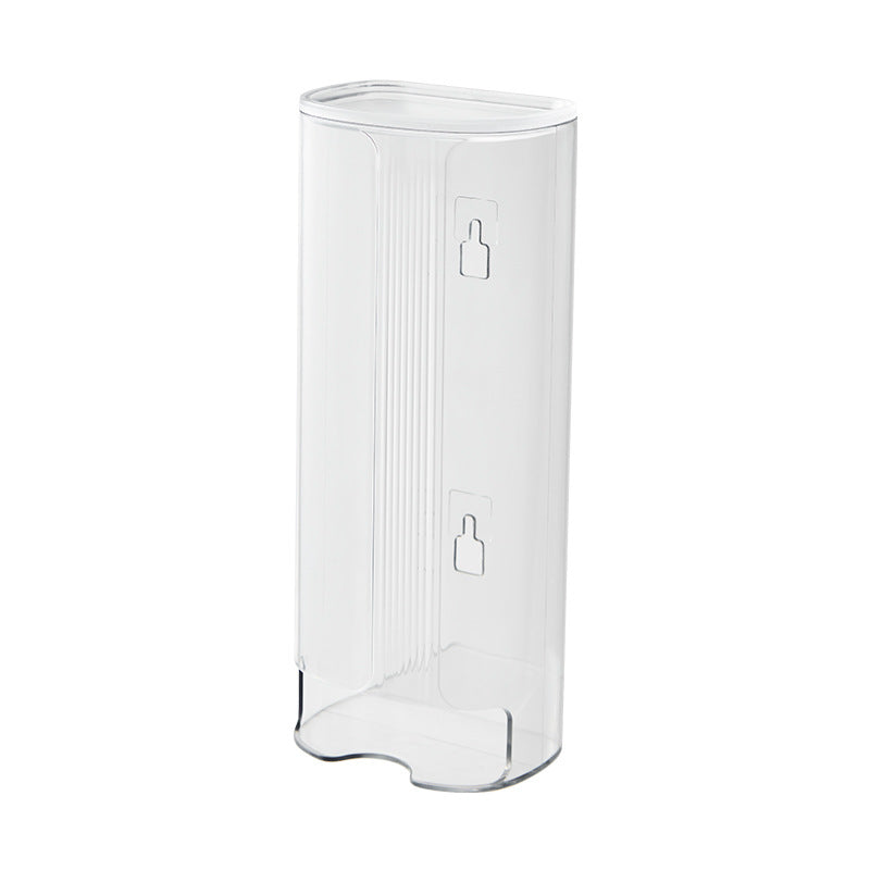 Wall-Mounted Underwear & Sock Organizer Box – Punch-Free PET Storage, Large Size