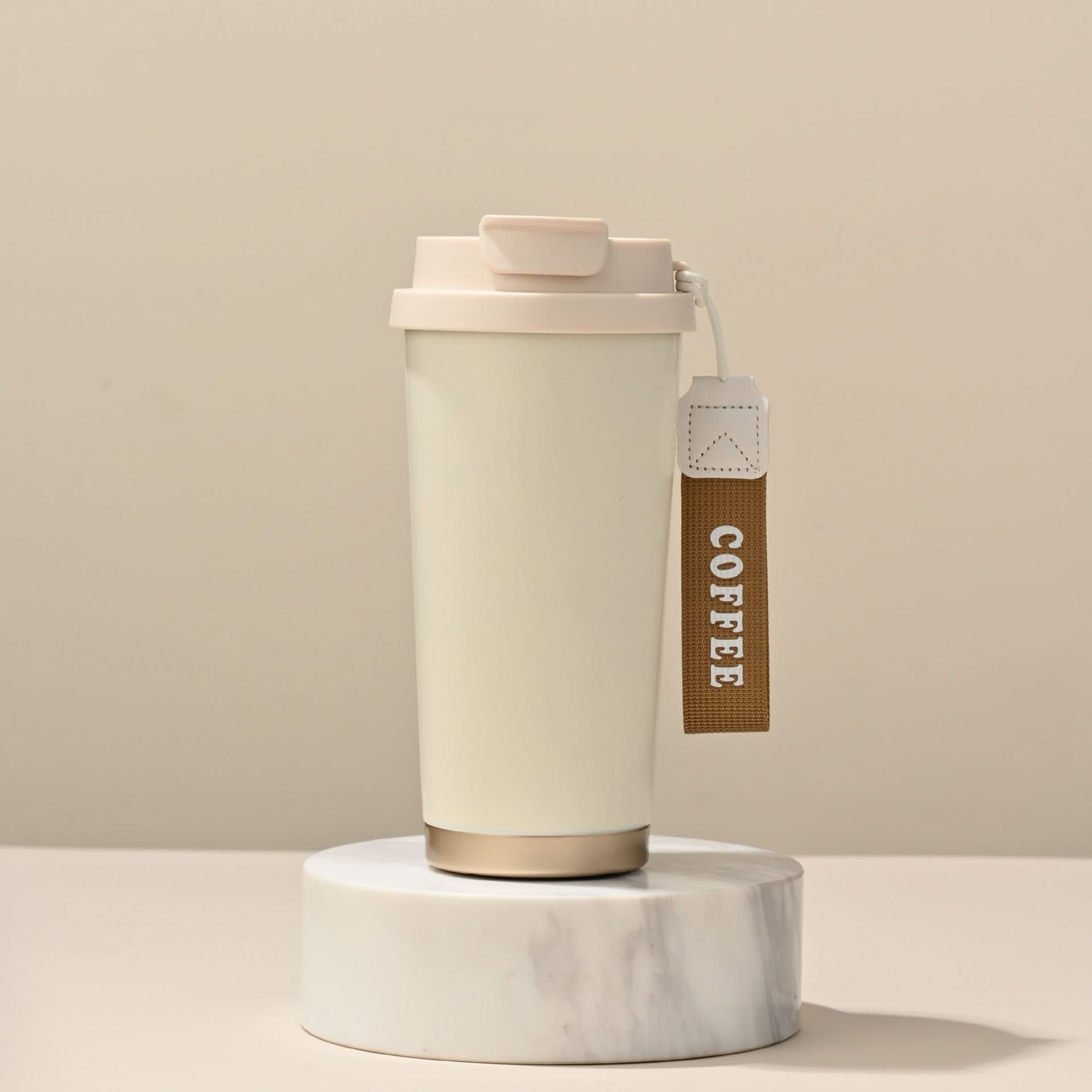 Vacuum Insulated Coffee Thermos Cup – Double-Walled Hot & Cold Bottle (500ml)
