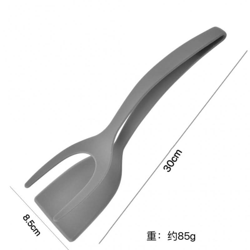 2-in-1 Nylon Spatula and Food Tongs