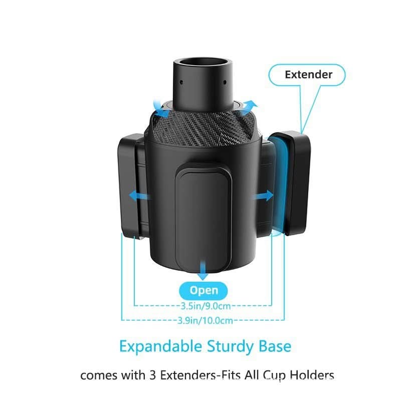 Car Cup Holder – Multifunctional ABS Storage Box for Armrest
