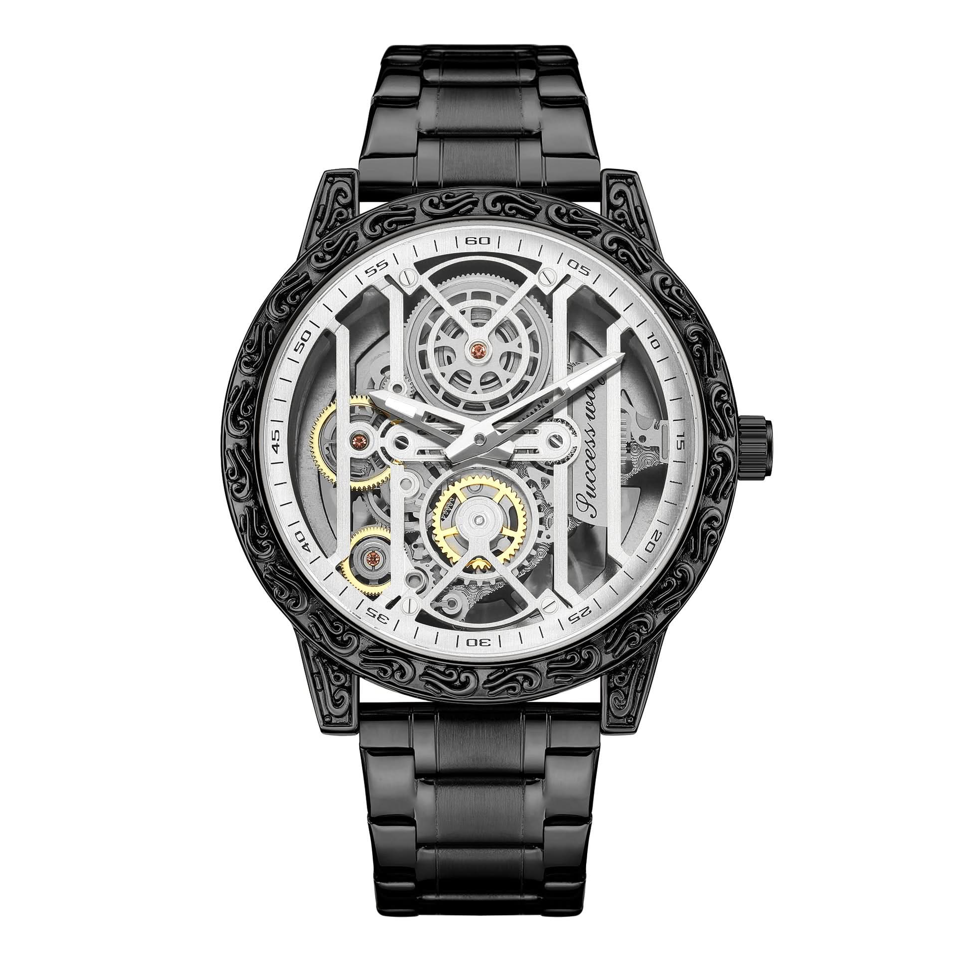 Men’s Stylish Quartz Casual Watch – Alloy Strap, Pointer Display