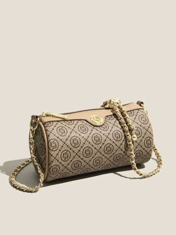 Women's PU Leather Clutch Bag – Chic Chain Shoulder Bag