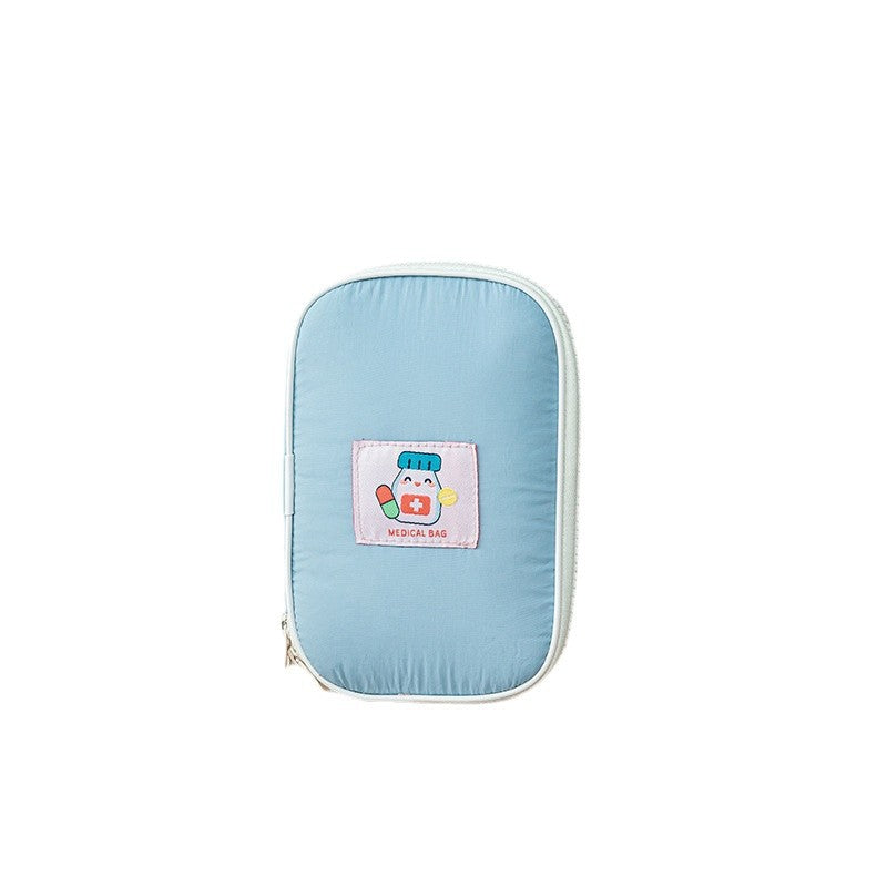 Waterproof Medicine Storage Bag – Portable Nylon First Aid Organizer