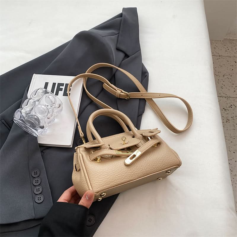 Women's Stylish PU Leather Kelly Bag – Elegant Crossbody Bag
