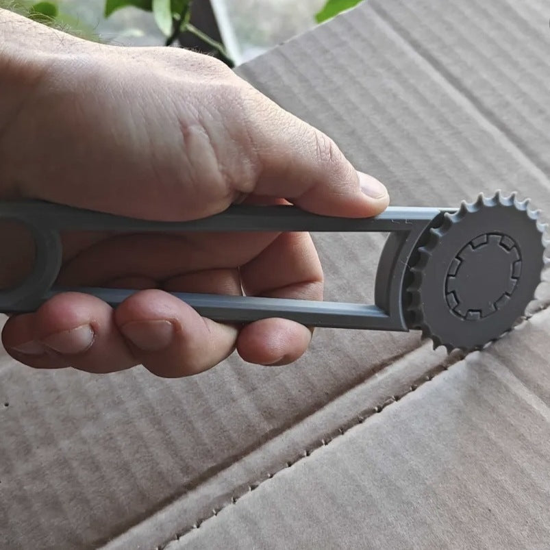 Cardboard Box Punch Tool – Precise Manual Cutter for Packaging & Crafting