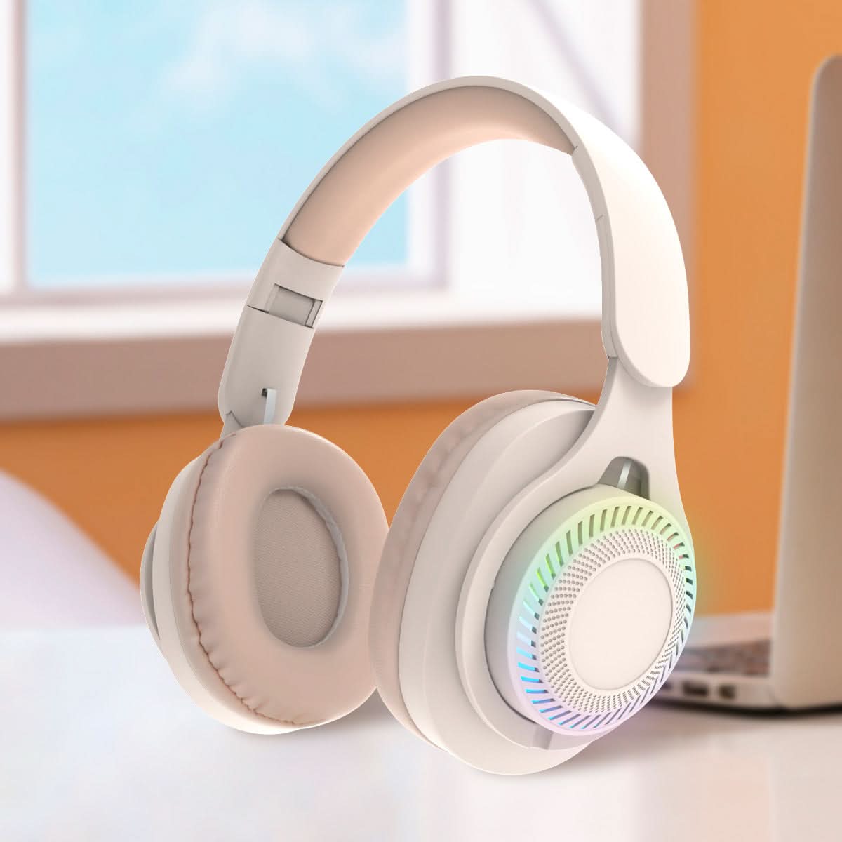 M6max Wireless Bluetooth Headset with Light