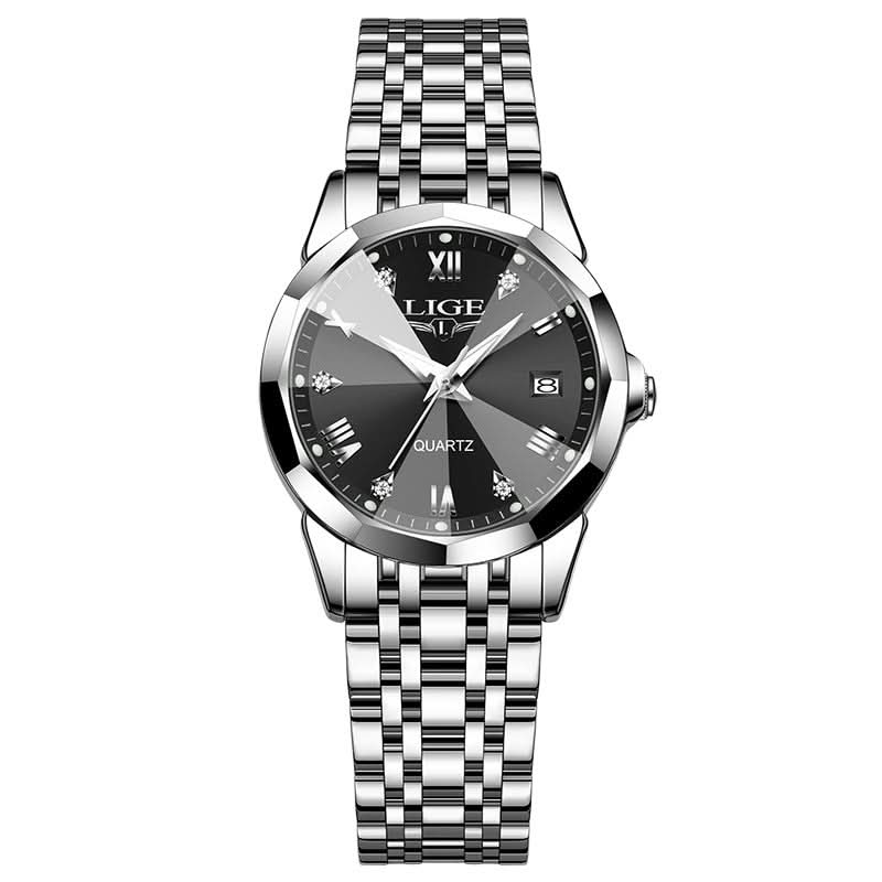 Unisex Fashion Quartz Watch – Calendar Wristwatch with Luminous Dial
