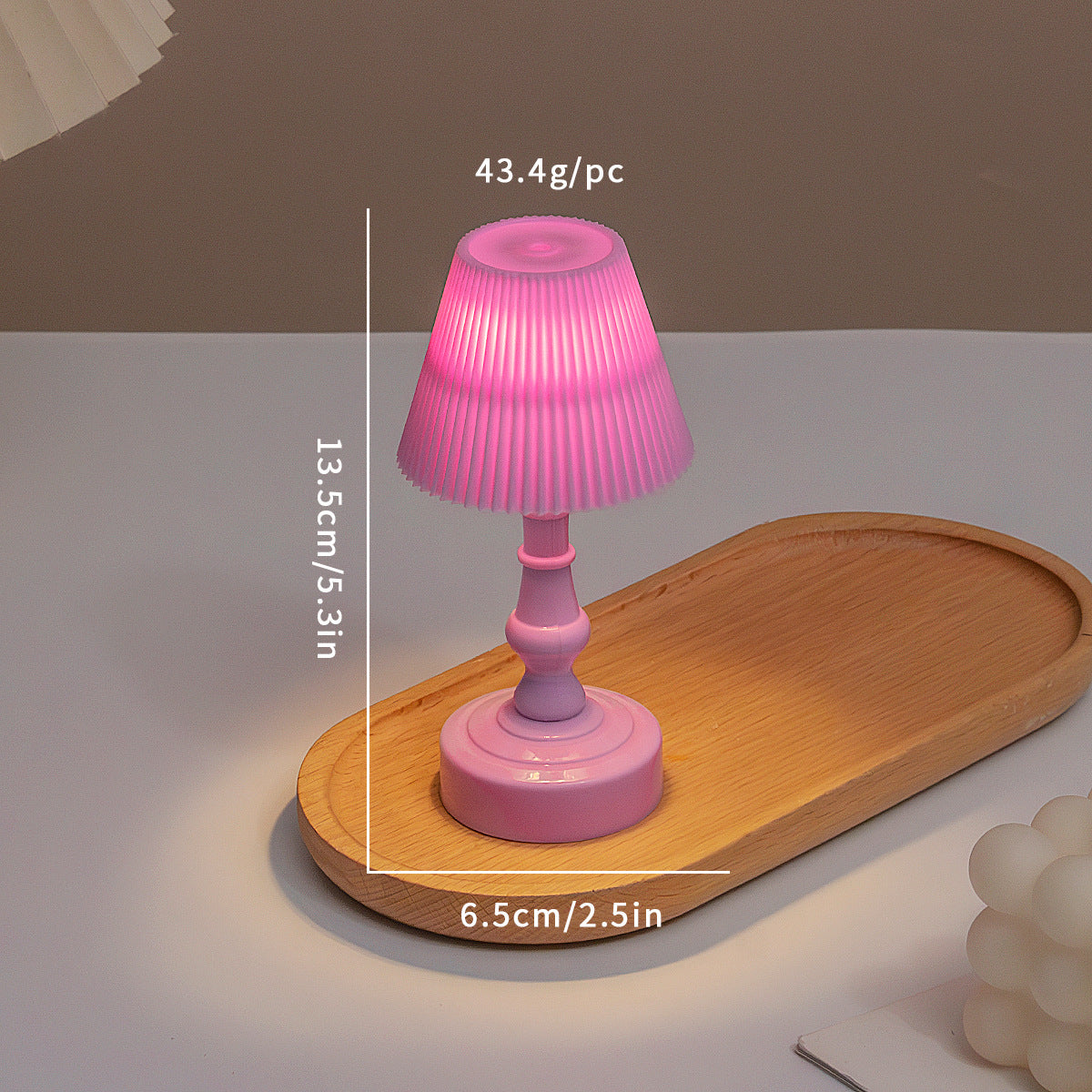 DIY Mini LED Night Light – Cute Table Lamp Ornament for Bedroom & Desktop Decor