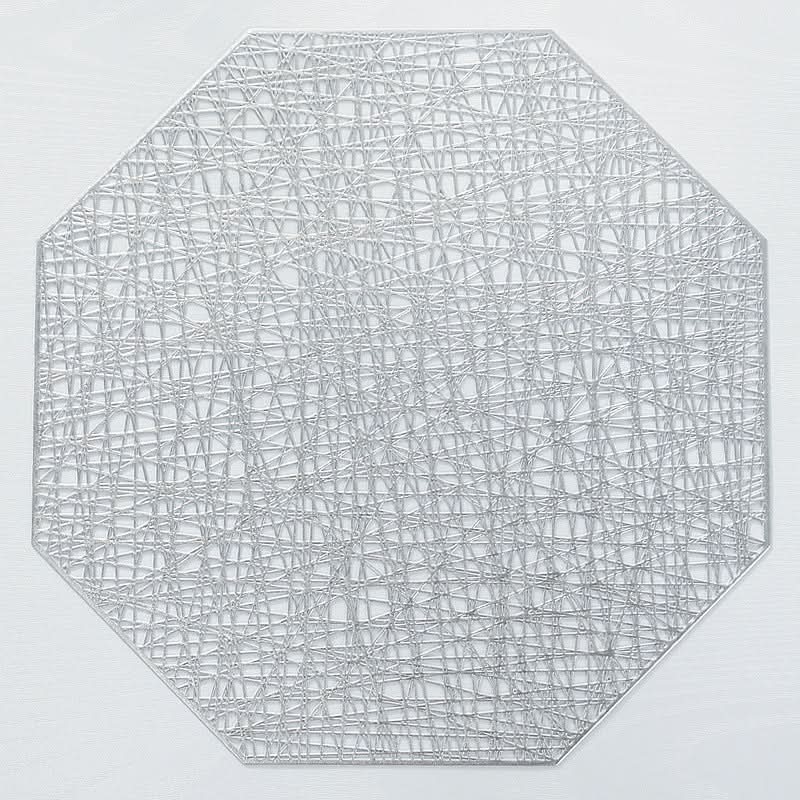 PVC Heat-Resistant Hollow Placemats for Dining