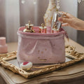 Velvet Makeup Bag - Dry & Wet Separation Storage