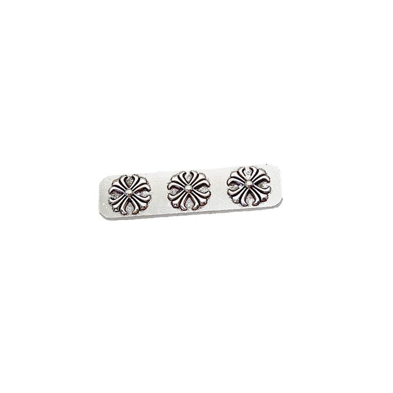 Retro Metal Hair Clips – Plated Duckbill Bang Clips for Women (Pack of 2)