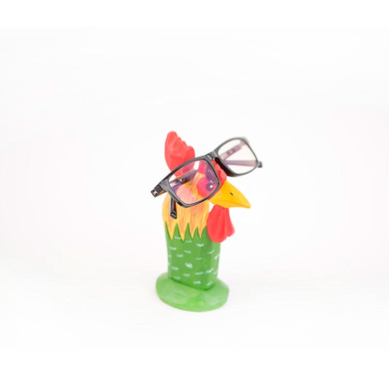 Creative Handmade Wooden Glasses Frame - Storage & Display Stand