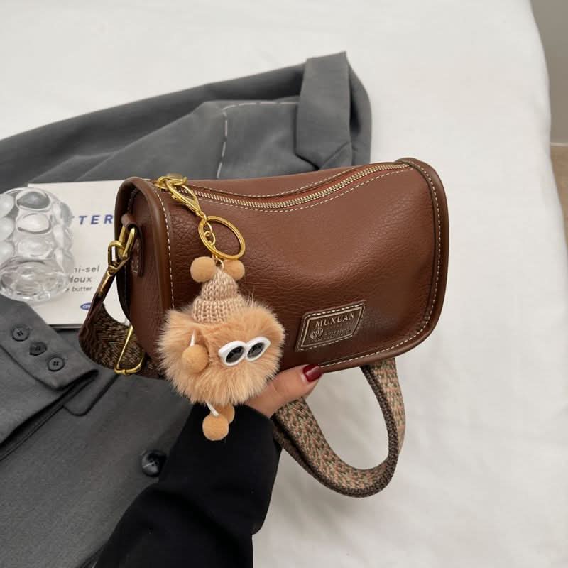 Women's Extra-Large Corduroy Boston Bag – With Wide Strap