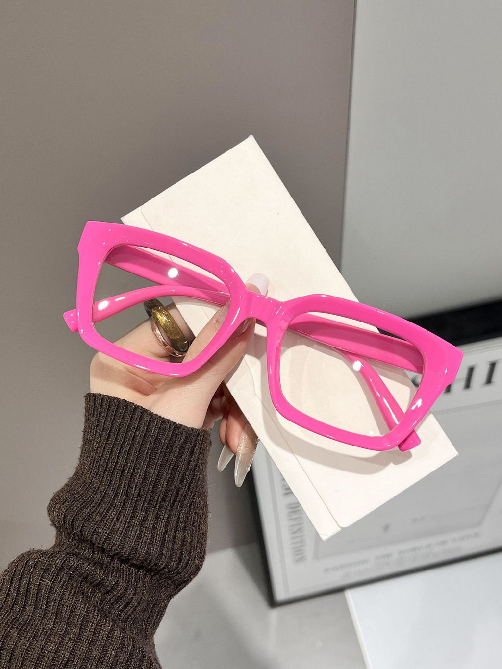 Trendy Dopamine Anti-Blue Light Glasses for Women & Men | Fashion Eyewear Frame