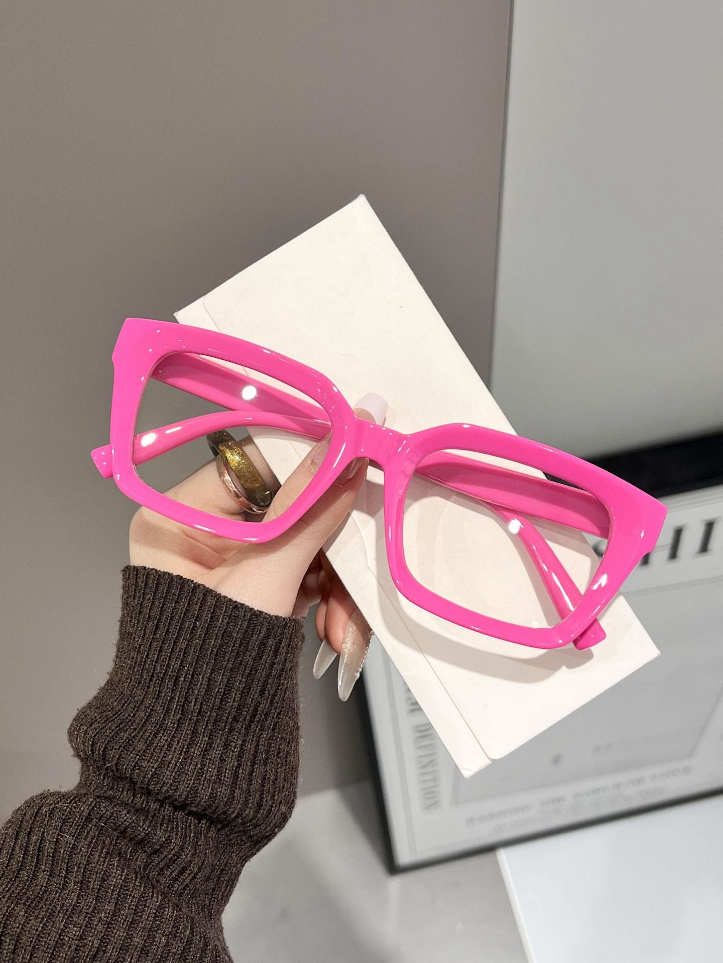 Trendy Dopamine Anti-Blue Light Glasses for Women & Men | Fashion Eyewear Frame