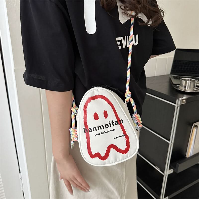 Trendy Japanese Print Women's Shoulder Bag