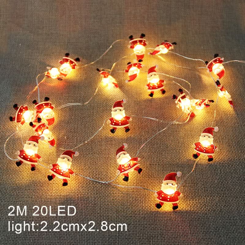 Christmas Copper Wire String Lights, 10-20 LED