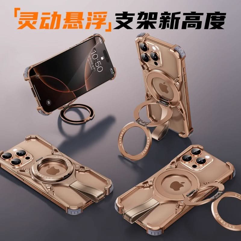 Magnetic Metal Case – 360° Protective Cover