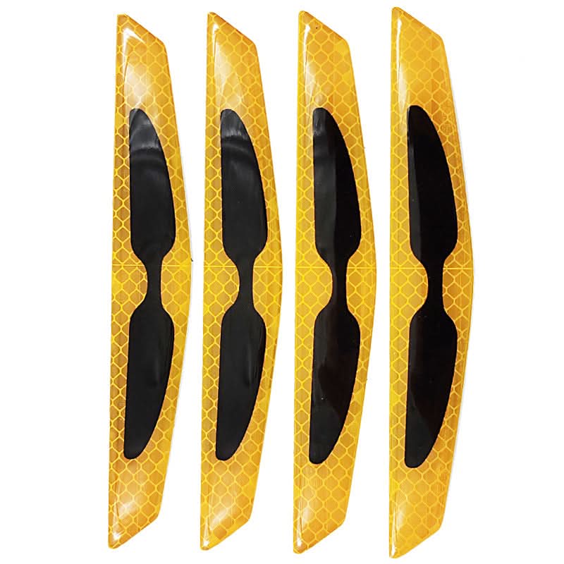 Carbon Fiber Car Fender Reflective Strips – Anti-Scratch & Anti-Collision Body Stickers