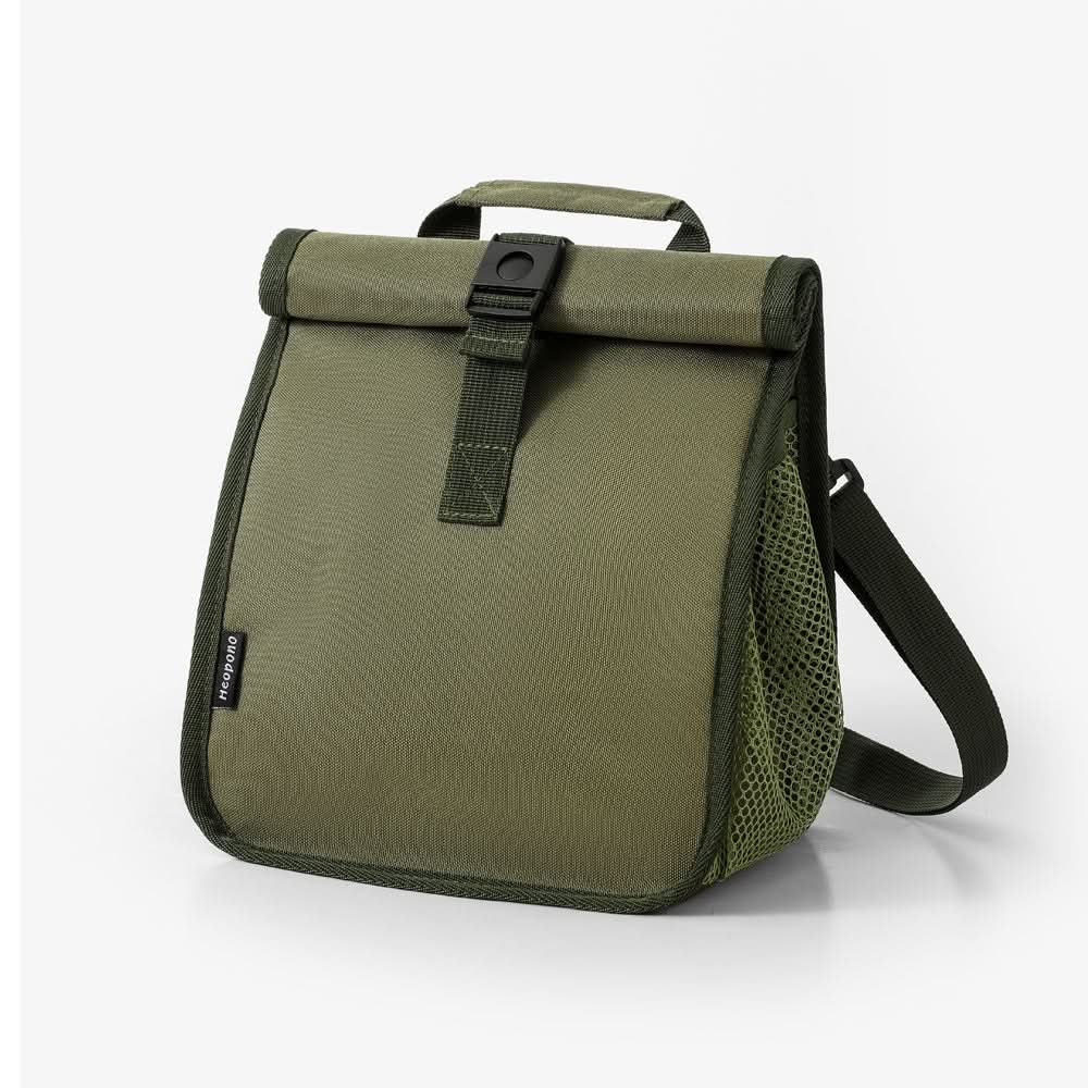 Kids Foldable Crossbody Lunch Bag – Insulated Oxford Cloth Sandwich Tote