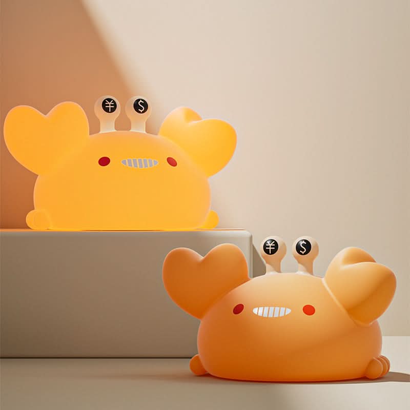 Rechargeable Golden Claw Crab Night Light – For Bedroom, Gifts & Home Decor