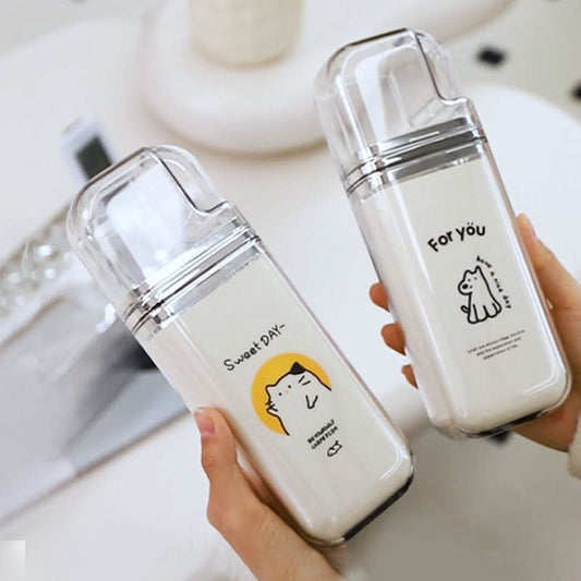 3-in-1 Travel Mouthwash Cup –Toothbrush Holder & Wash Cup Set