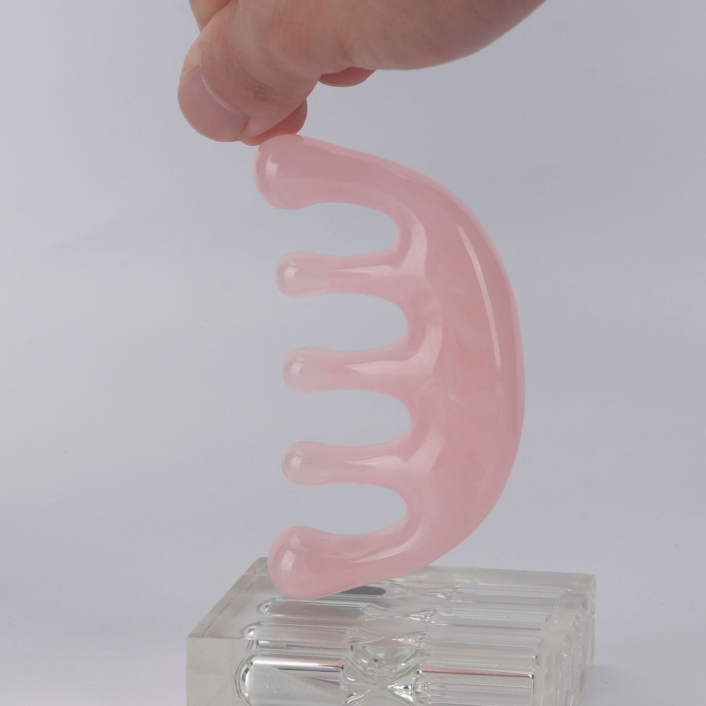 Anti-Static Resin Scalp Massage Comb – Large Tooth Hair Detangler for Curly Hair