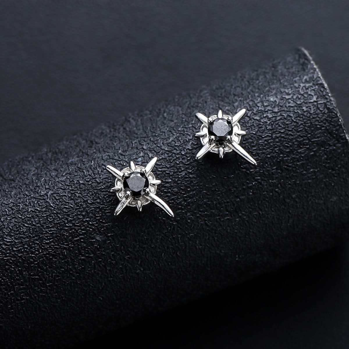 Magnetic Polaris Ear Clips for Men - No-Piercing Star Earrings
