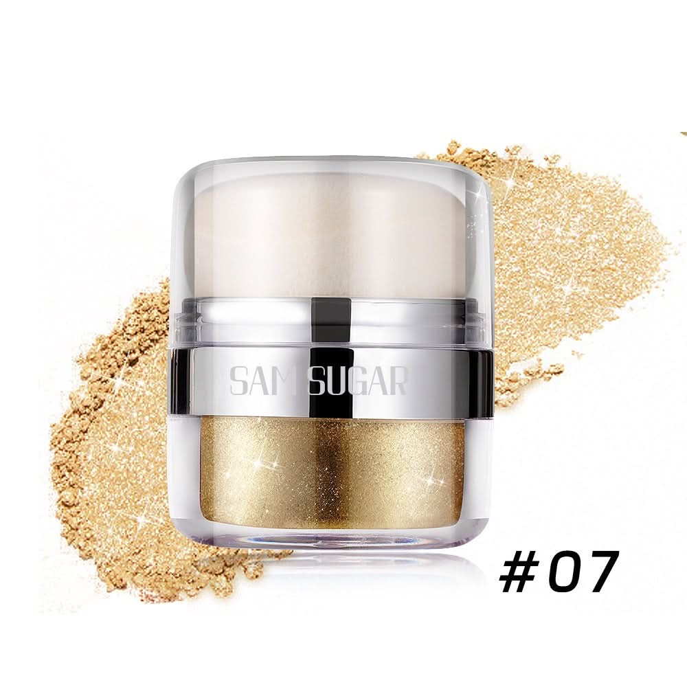 Air Cushion Highlighter – Glitter Glow, 3D Contouring, Face & Body Illuminator