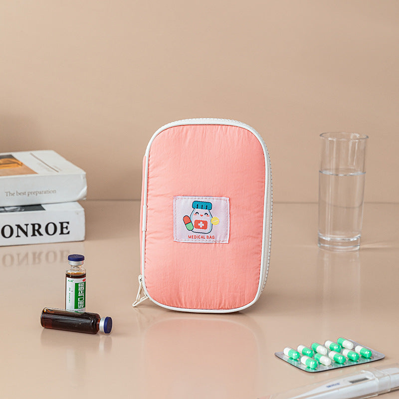 Waterproof Medicine Storage Bag – Portable Nylon First Aid Organizer