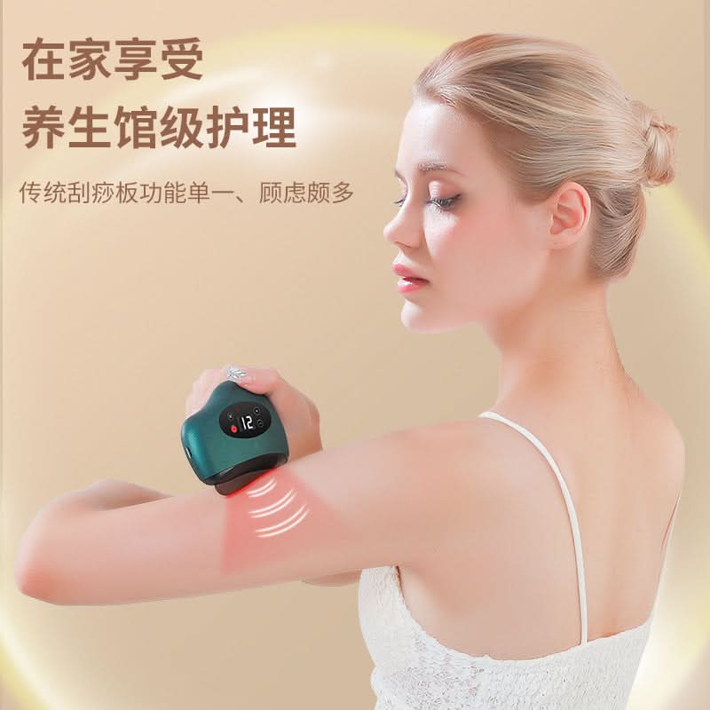 Hot Compress Face Lifting Gua Sha Massager