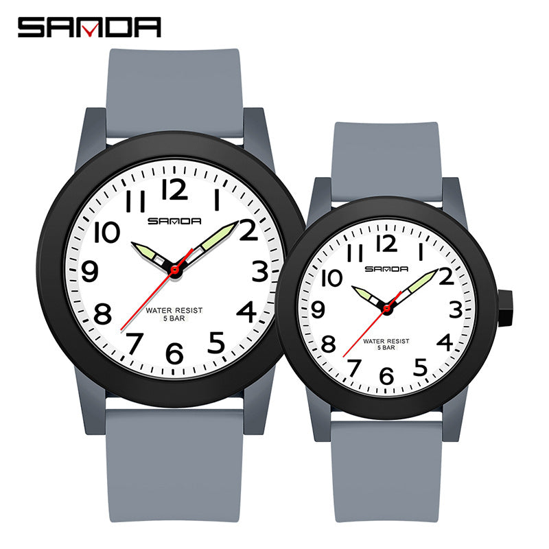 Sanda Waterproof Digital Quartz Watch – Unisex Shockproof Outdoor Kids Sports Watch