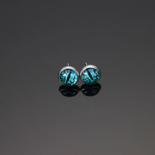 Men’s Devil’s Eye Earrings – Cyberpunk Jewelry