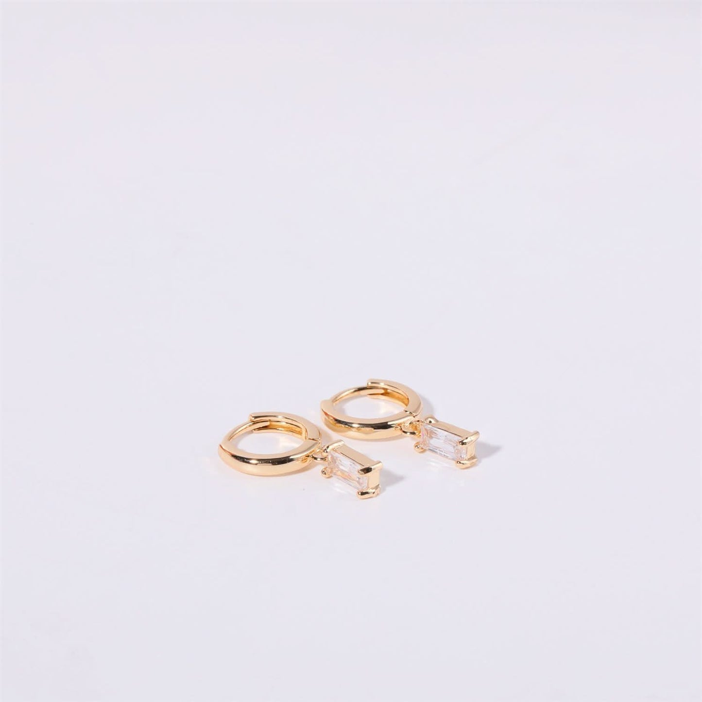 Birthstone Hoop Earrings for Women – Crystal Hoops, Retro Chic Style