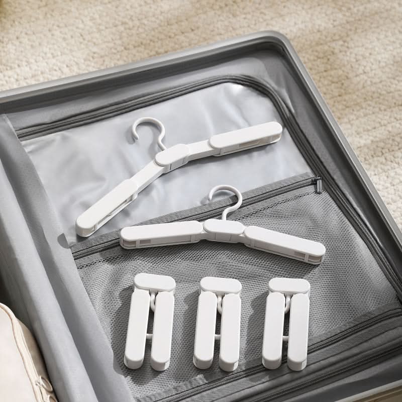 Portable Folding Travel Hangers for Business Trips & Home – Non-Slip
