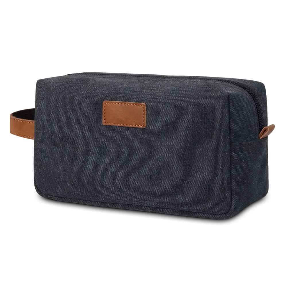 Retro Waterproof Toiletry Bag - Canvas Travel Handbag