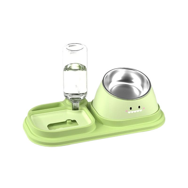 Stainless Steel Cat Feeder with Single Bowl